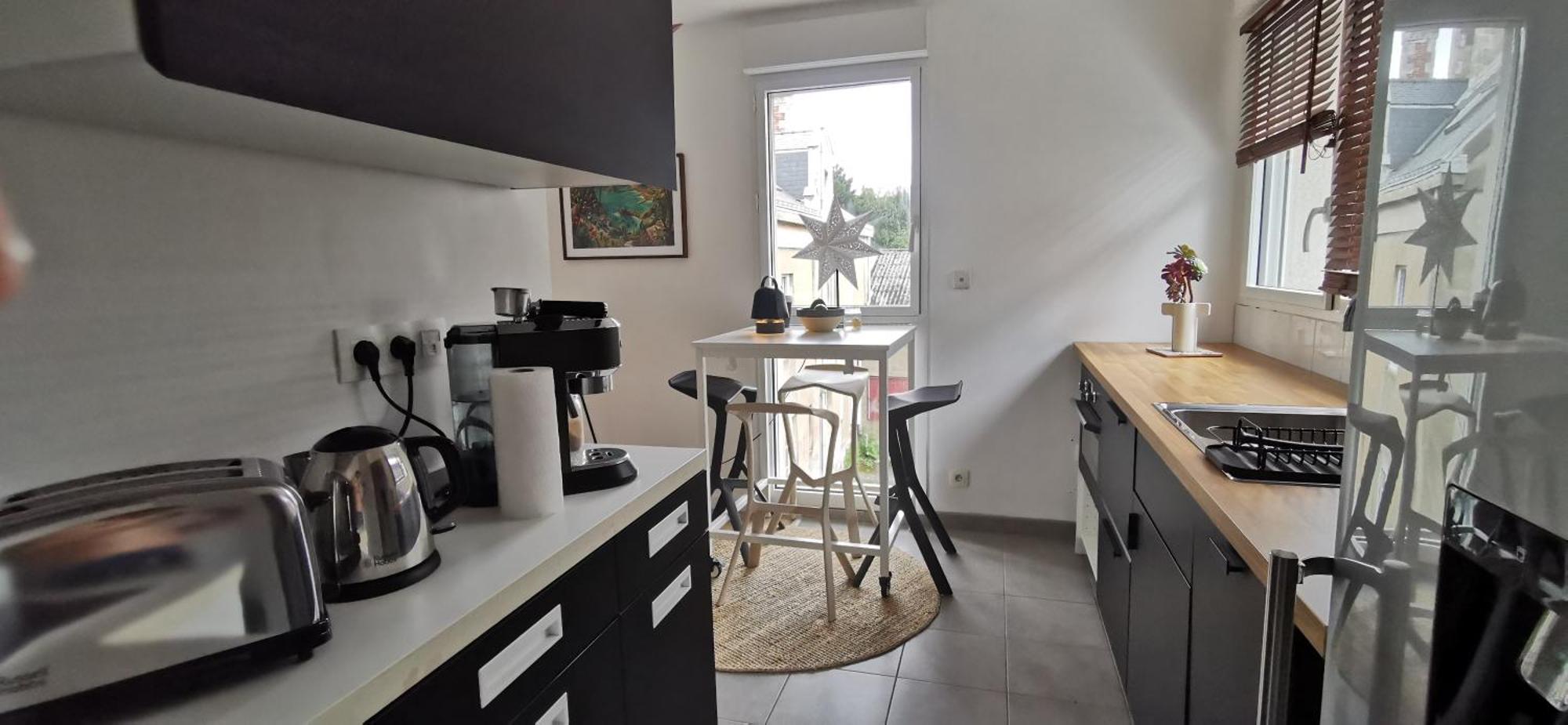 Appart T2 L'Ile De Nantes Avec Parking Prive 외부 사진
