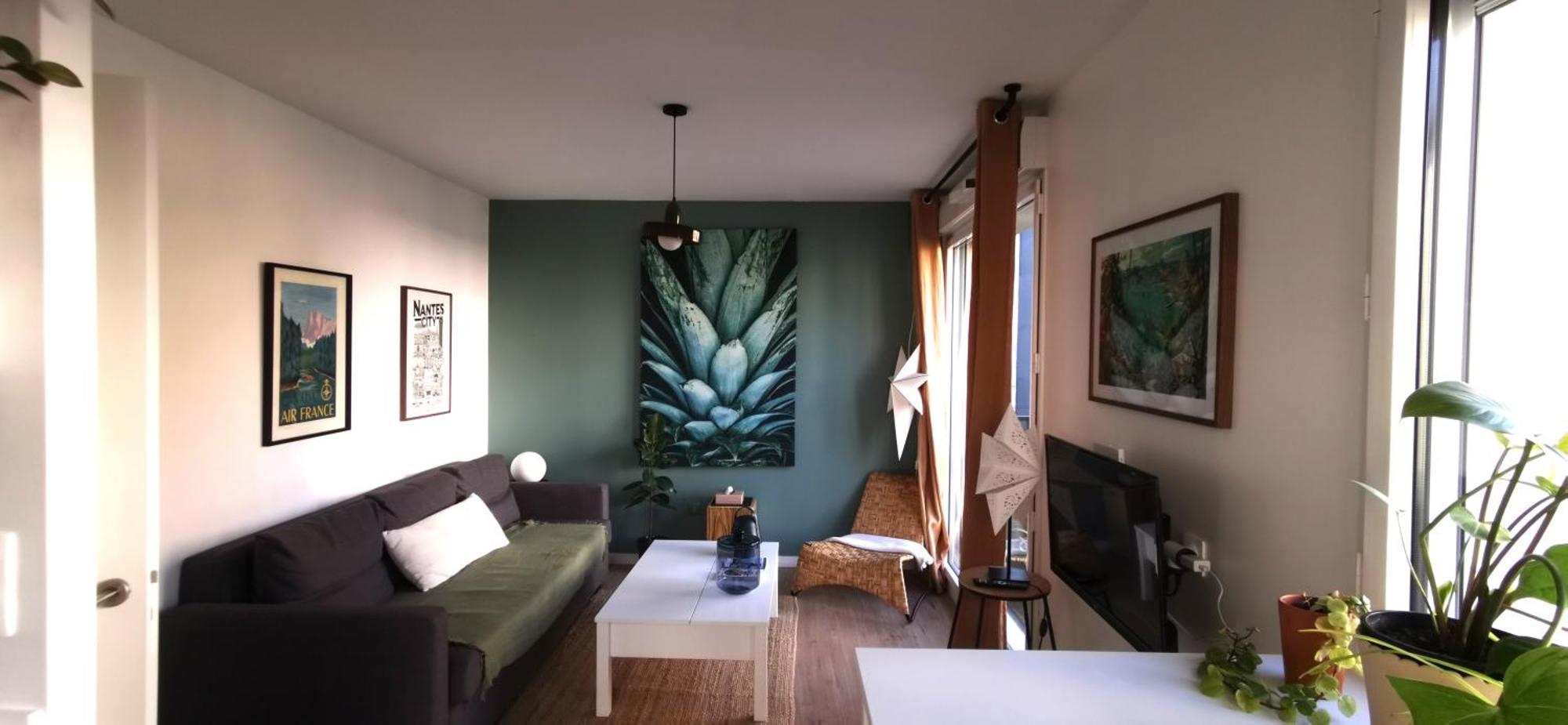 Appart T2 L'Ile De Nantes Avec Parking Prive 외부 사진